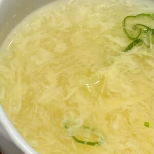 ラーメンスープの素で超簡単！中華風かきたまスープ